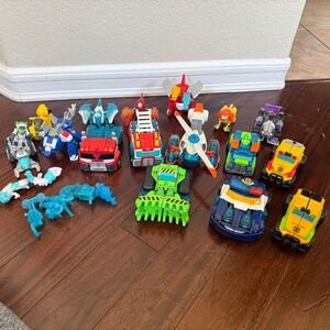 Transformers Rescue Bots Academy Figure Vehicle Lot Hasbro Playskool Toys